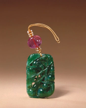 翡翠子孙万代佩